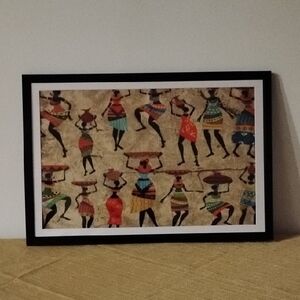 Colorful African Dance Art Print
